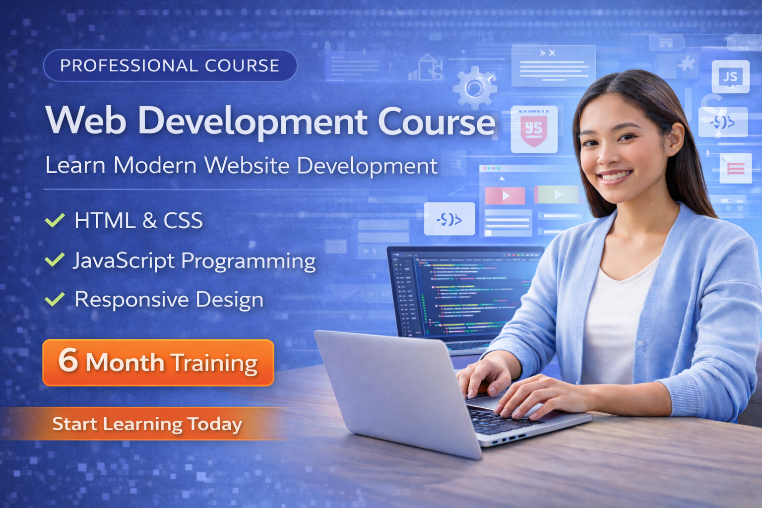 Web Development Course – Learn Modern Website Development